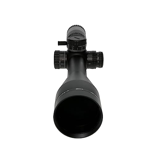 Image of TRUGLO TX6 FFP Tactical Hunting Shooting Durable Waterproof Fogproof Shock Resistant One-Piece 30mm Aluminum Tube Illuminated MRAD Mil-Dot Reticle Riflescope | 3 inch Sunshade Included
