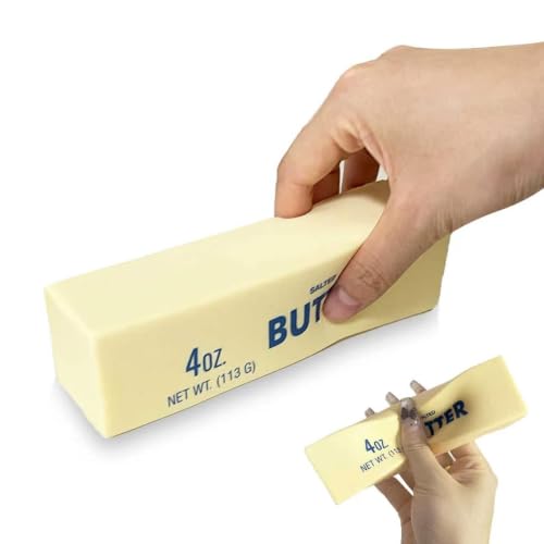 Butter Slow Rising Squishy，Squishy Toy,Dumpling Stress Balls,Fidget Toy