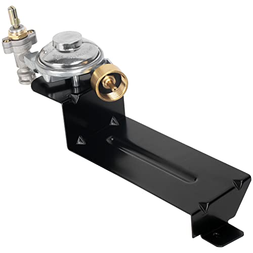 Image of DELSbbq Valve Regulator for Weber Q200 Q220 Series 396001 396002 566001 566002 566801 Gas Grills, Replacement Parts for Weber 80476 Grill Contorl Valve Regulator Assembly