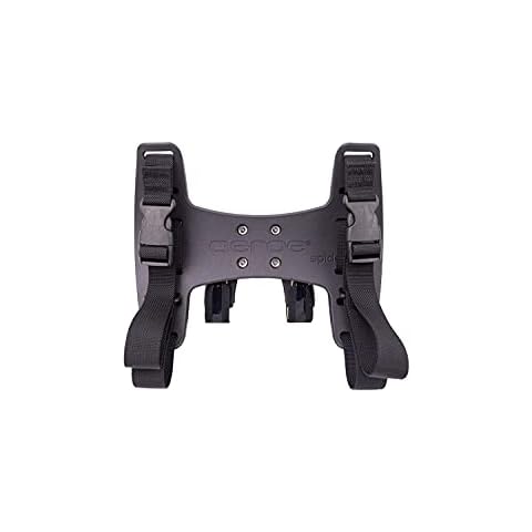 AEROE Spider Handlebar Cradle Bike Bag Carrier, Front Bike Rack Fits all Mountain, Gravel, Road and Electric Bikes, Easy to Install and Use, Carry any type of Front Roll Dry Bag, Bag, Tent up to 11lbs Cover