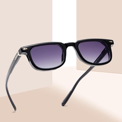 Lunettes de soleil vintage homme femme verres bleus verts protection solaire UV400 - 5