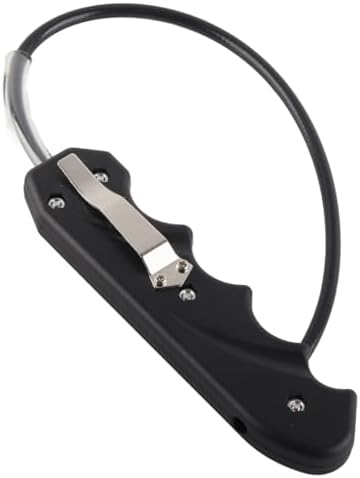 DEWIN Portable Whip，Self-Defense Whip ABS Handle Stainless Steel ...