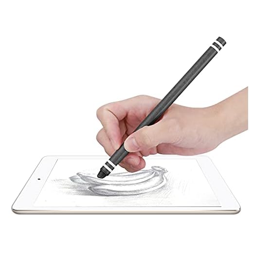 Lápiz óptico extralargo para Pantalla táctil, lápiz óptico Capacitivo de Alta sensibilidad, para Pantalla táctil con Forma de crayón, teléfono móvil, Tableta, Stylus para Escribir