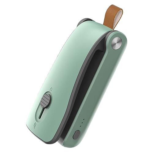 Garneck Mini Sellador De Calor Portátil Para Bolsas De Compacto y Ligero Para Sellar Snacks y Desperdicio De Comida