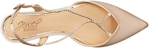 Jewel Badgley Mischka Alanna Ballet Flats Champagne | Image 4