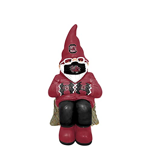 FOCO South Carolina Gamecocks NCAA Bundled Up Gnome