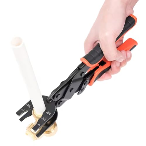Kopinma Pneumatik Steckverbinder-Trennzange, Steckverbindungszange zum einfachen Entfernen von Steckverbindungen, 1/2″ 3/4″ 1, Entfernungswerkzeug für Kupfer, PEX und CPVC