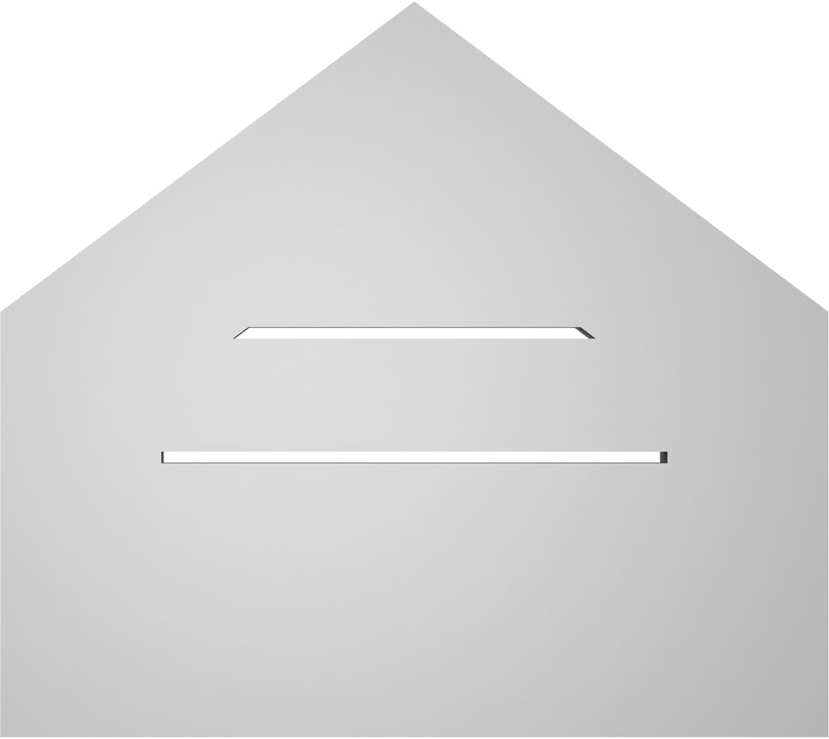 GVSPE18X1601SF-09 Peaked Top Standard Frame, Primed Tan Signature Series Surface Mount Gable Vents, 18-in. W x 16-in. H
