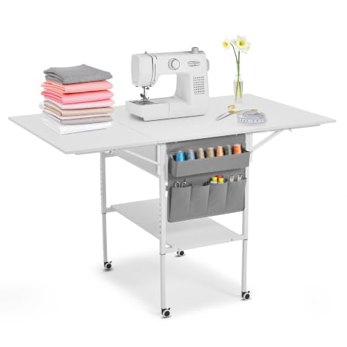 EROMMY Foldable Adjustable Sewing Table