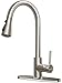 Produktbild LABABE Kommerziellen Einhand-Küchenarmatur Pull-Down-Sprayer Messing Körper herausziehen Spray Spültischarmaturen Edelstahl - Single Griff Dual Mode mit Pause Funktion Pull Down Spritze Küchenarmatur