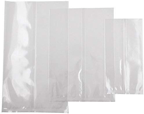 Yolli x50 Clear Bags - 4 X 7.75 Cellophane Heat Seal Heavy Duty Strong