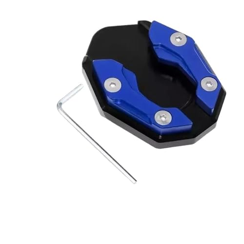 Verbreiterung Ständer Platte Pad Parkständer Aluminiumlegierung Motorrad Ständer Extender Fuß Seitenständer Verlängerung Fußpolster Stützplatte Zubehör
