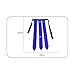 Zxpjkyu 4X Football Belt with Flag, Rugby Flag Belt, Equipment Belt, Waist Flag for Teenagers, Players, Football Game