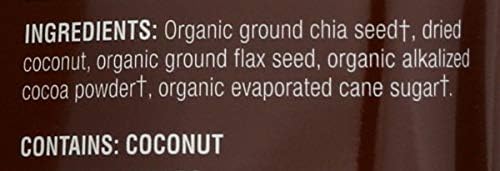 Spectrum Essentials Chia & Flax Seed, Decadent Blend with Coconut & Cocoa, 12 oz