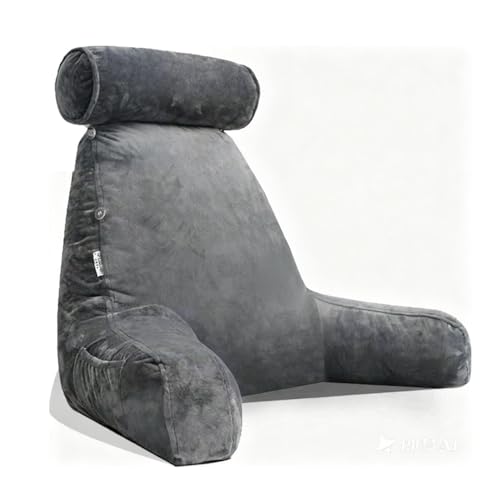 mittaGonG Extra Large Reading Pillow for Sitting in Bed Adult with Detachable Neck Support Cushion &...