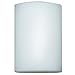 Access Lighting 20395-WH/OPL Oblong One Light Wall Sconce with Opal Glass Shade, White