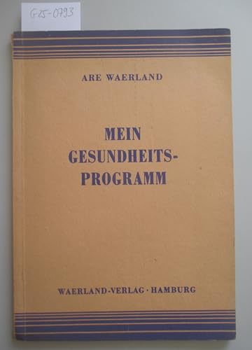 Mein Gesundheits-programm