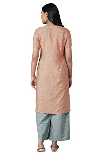 Image of Aurelia Womens Kurta-Straight Palazzo