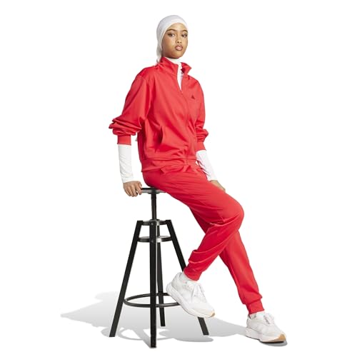 adidas Women's Essentials Feelcozy Track Suit, Pure Ruby, XX-Large by adidas - Image 2