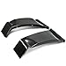ALMULOO Rear Pair Quarter Panel Compatible with 00-06 Chevy Suburban Yukon XL,Electrophoresis,BLACK,left driver side&right passenger side
