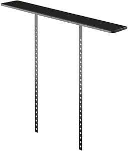 山崎実業(Yamazaki) テレビ上ラック ワイド100 ブラック 本体：W100×D13×H75cm スマート smart ディスプレイボード テレビボード 3529