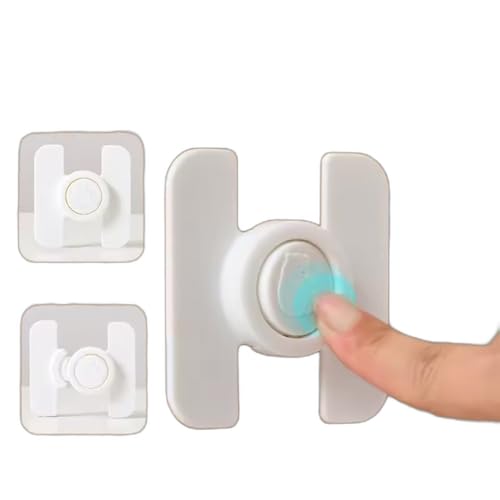 Düğmeli Tip Dolap ve Çekmece Çocuk Güvenlik Kilidi