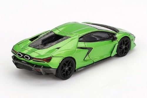 Mini GT Lamborghini Revuerto Verde Selvance escala 1:64 miniatura 2