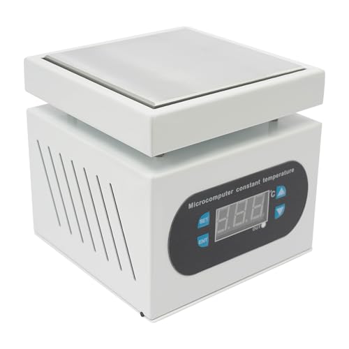 Qussse Estación de soldadura, placa calefactora, 350 W, placa calefactora de soldadura eléctrica, placa calefactora para microordenador 400 grados Celsius, 100 x 100 mm