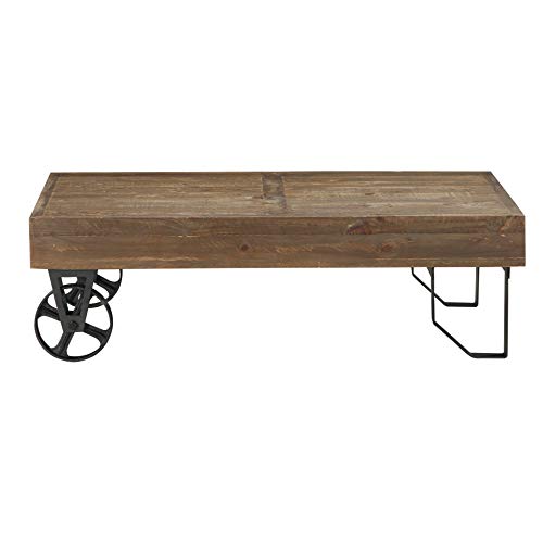 Modus Furniture Coalburn Coffee Table, Russet Brown #TOP1
