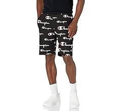 Champion Men's 10 Inch Reverse Weave Cut-Off Shorts, Print, multi