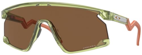 Oakley OO9280 - Paquete de gafas de sol OO 9280 BXTR 928011 Trans Fern/Prizm Bronze Policarbonato estándar y correa de silicona antideslizante universal, Trans Fern / Prizm Bronze Policarbonato