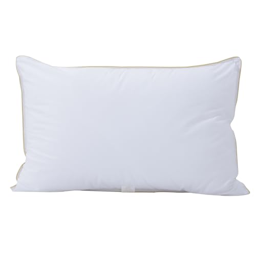 Image of maspar Clemmy Soft Silk Feel Fibre Pillow White 45X68 CM
