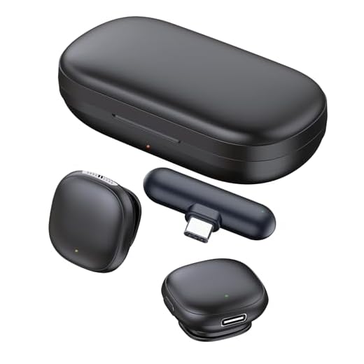 Wireless Lavalier Microphone with Noise Cancelling