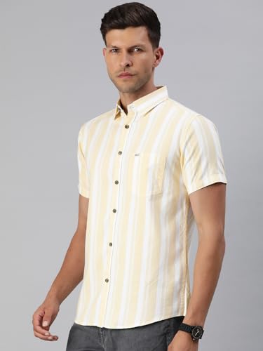 Image of Majestic Man Men's Cotton Slim Fit Shirt