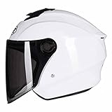 Zertifizierung: Die ECE/DOT-Zertifizierung kann die Verwendung dieser Helme auf allen europäischen und amerikanischen Straßen legal genehmigen. Motorradhelm, geeignet für Scooter-Enthusiasten, Mountainbikes, Motorräder und alle Outdoor-Aktivitäten.