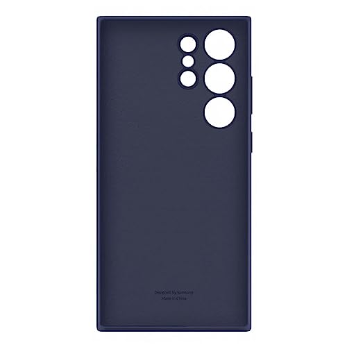 Image of Samsung Galaxy S23 Ultra Silicone Case for Mobile , Navy