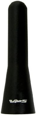 VMS Racing 1.969 in 2" pulgadas corto CNC mecanizado Billet antena de aluminio en NEGRO Compatible con Nissan 350Z Fairlady Z 240SX 180SX Nismo