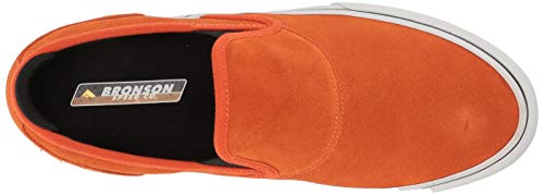 Emerica Men's Wino G6 Slip-On X Bronson Shoes,12,Orange #TOP4