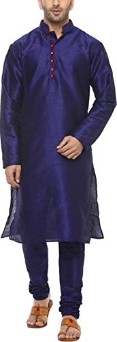Image of Royal Kurta Men's Silk Blend Kurta Pyjama Set