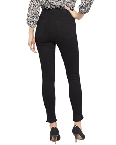 NYDJ Pull-On Skinny Ankle Slit in Black2
