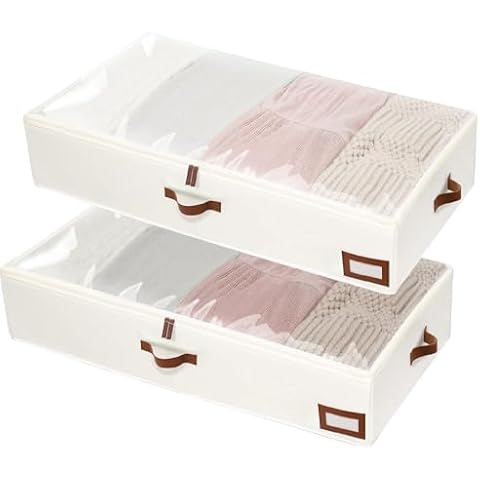 FLYBOX Under Bed Storage Organizer Cover