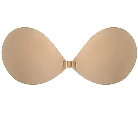 vyana treasure Strapless Adhesive Bra for Women, Skin Backless Push-Up Sticky Bra with Front Clip, Reusable Invisible Silicone Cup for Deep V Dresses, Off-Shoulder Outfits-picture-24