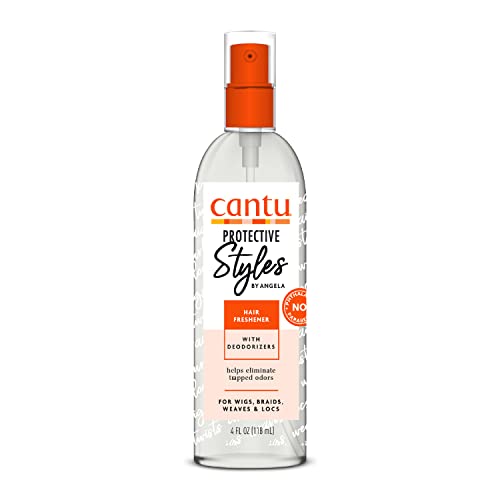 Cantu Protective Styles by Angela - Ambientador para el cabello con desodorantes, 4 onzas
