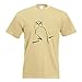 Kiwistar Hibou T-shirt imprimé - Beige - Large