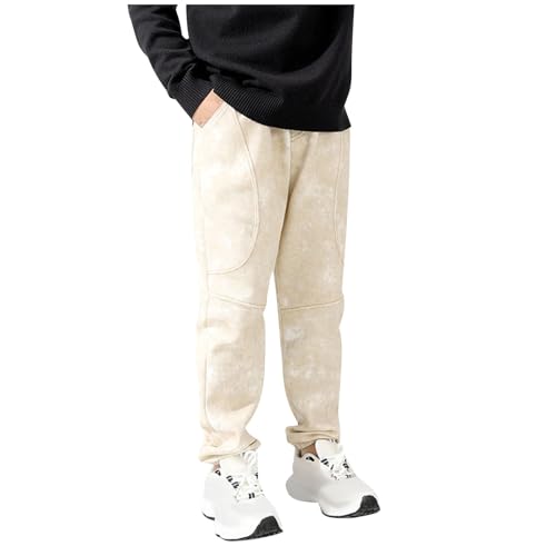 Boys Fashion Tie Dye Sweatpants Kids Cotton Soft Joggers Teen Boys Youth Athletic Fall School Track Pants with Pocket