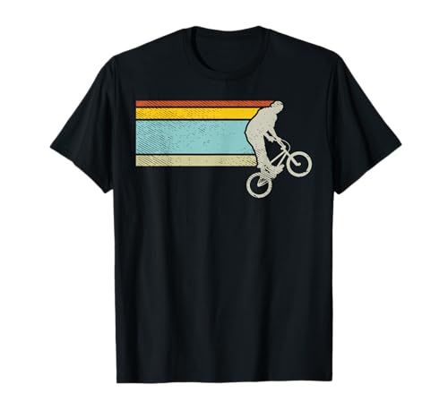 Bmx Wheelie Bike Trick Vintage Flatland T-Shirt