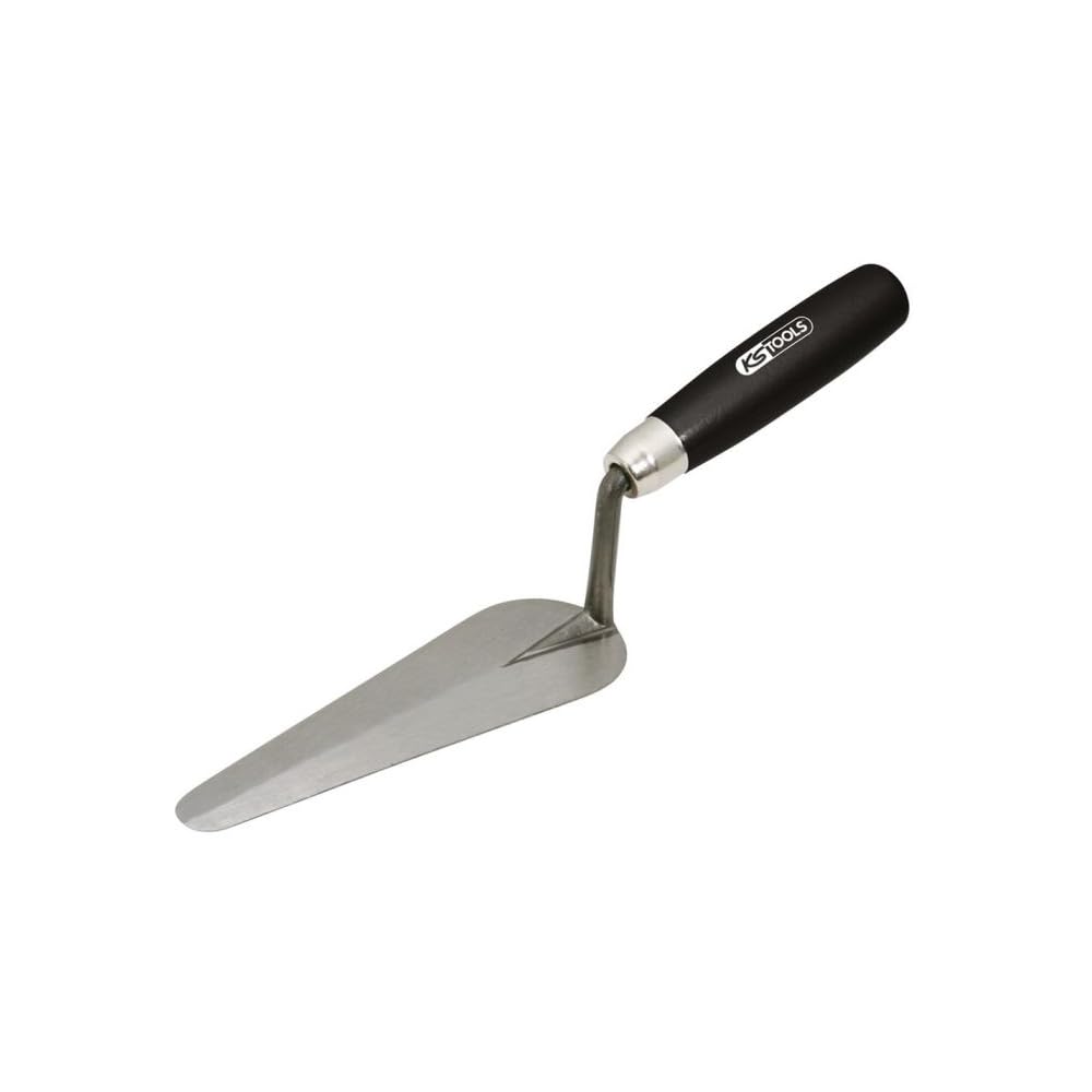 KS Tools 144.0133 Cazzuola a Lingua di Gatto, 160 mm, Impugnatura in Legno