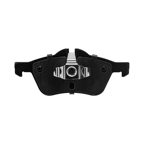 Image of Detroit Axle - FRONT Ceramic Brake Pads w /Hardware Kit for 2002-2008 Mini Cooper 2003 2004 2005 2006 2007 Replacement - 2pc Set