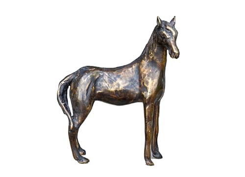 IDYL Bronze-Skulptur Pferd stehend