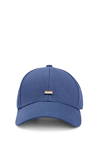 100% cotone BOSS Bandiera Zed Cappello, Open Blue475, Taglia Unica Uomo